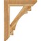 Ekena Millwork Merced Slat Rough Sawn Bracket, Western Red Cedar, 6"W x 34"D x 42"H BKT06X34X42MRC06RWR - alternate 4